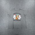 Grey cotton "Buckle Up Buttercup" graphic tee
