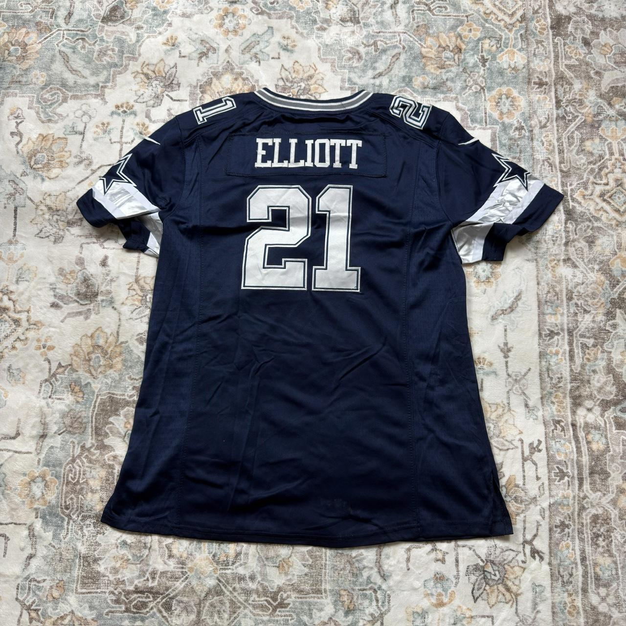Nike NFL Dallas Cowboys Ezekiel Elliott Jersey in Navy Women’s Size XL