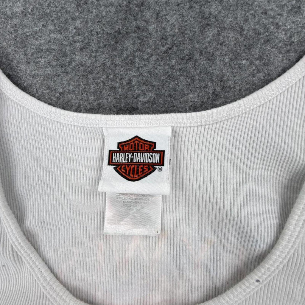 Harley Davidson White Tank Top