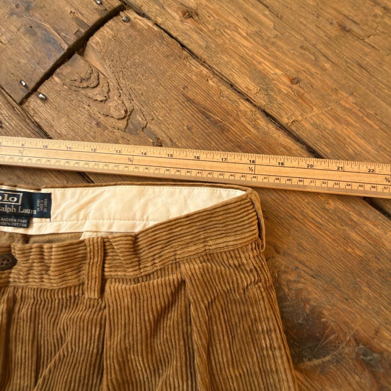 Polo Ralph Lauren Light Brown Corduroy Trousers W36