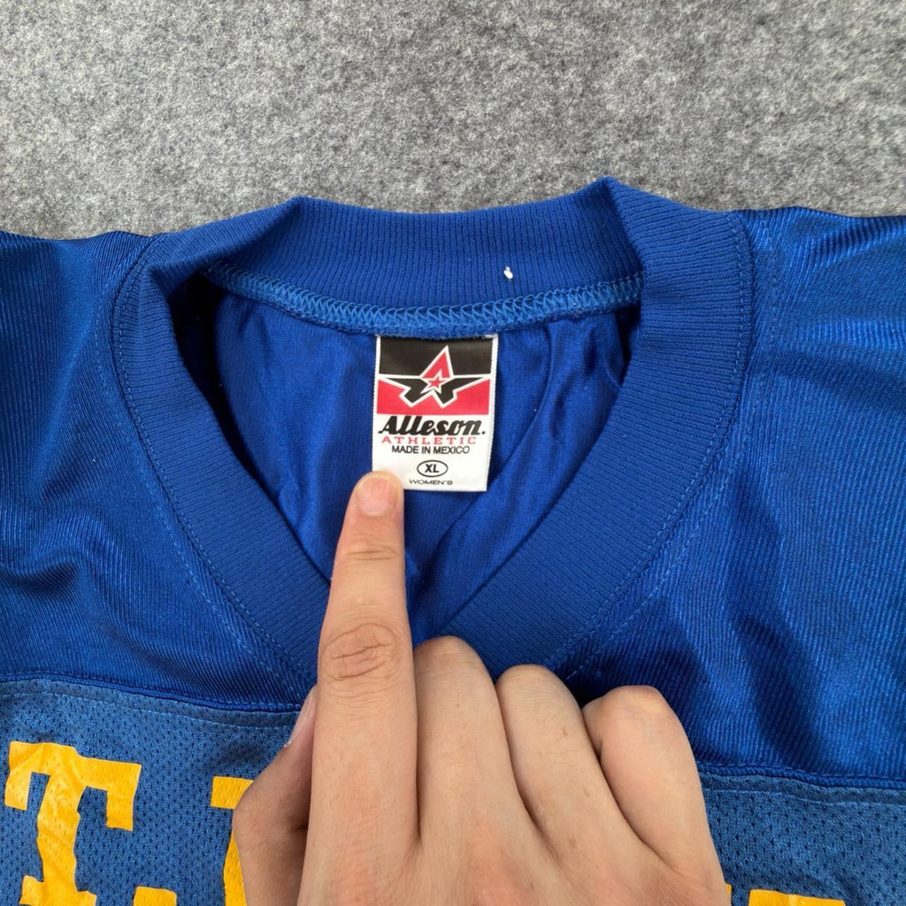 Alleson Athletic St. John’s 29 Football Jersey in Blue