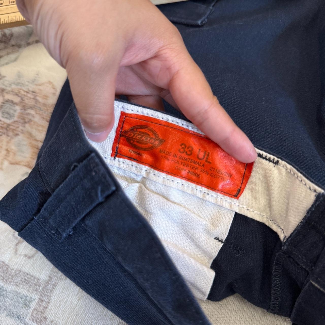 Dickies Navy Blue Cargo Trousers W33