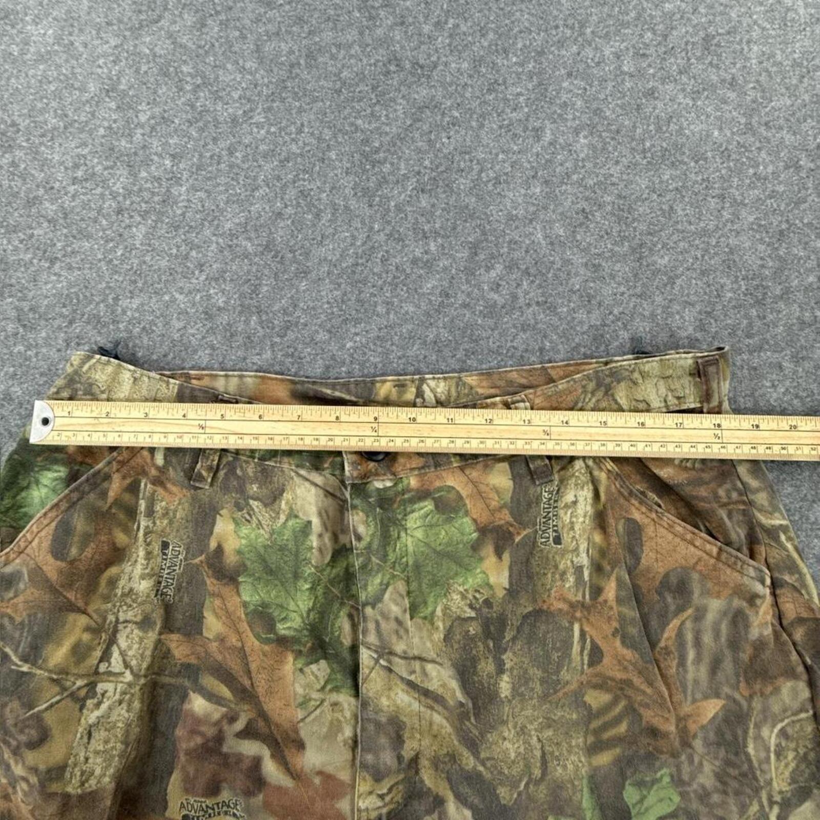 Realtree style camo cargo pants with adjustable drawstrings #camouflage #outdoor