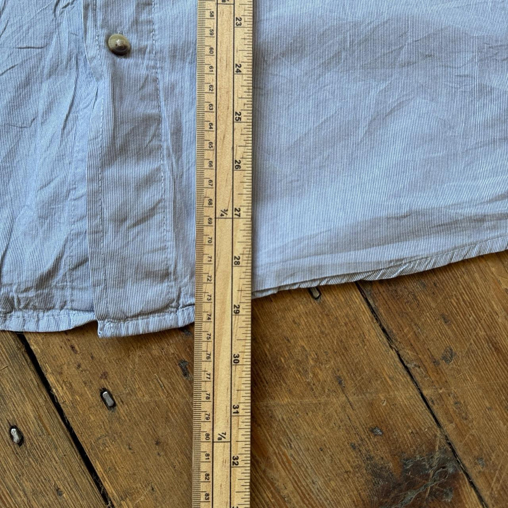 Lee Dungarees Light Blue Short-sleeved Button-up Shirt Size M