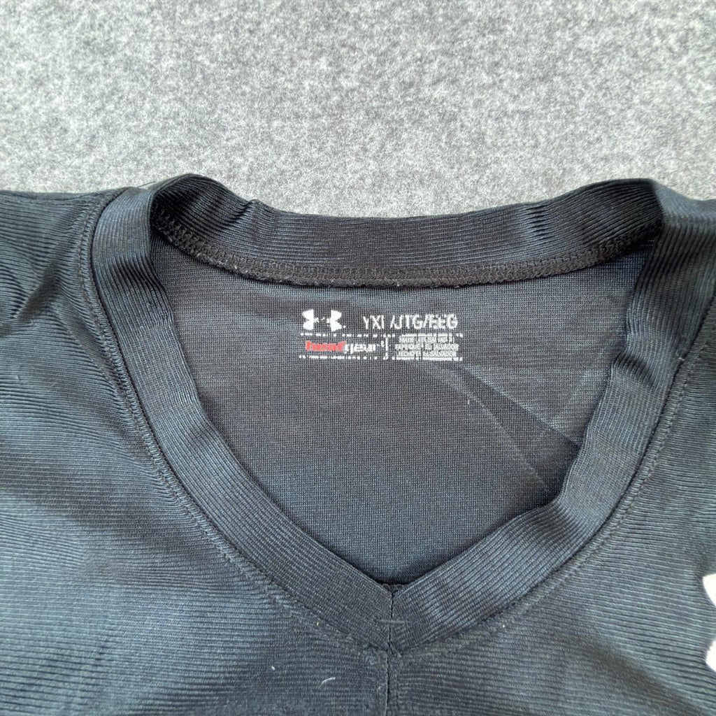 Under Armour Scrunch Sleeve Jersey in Black