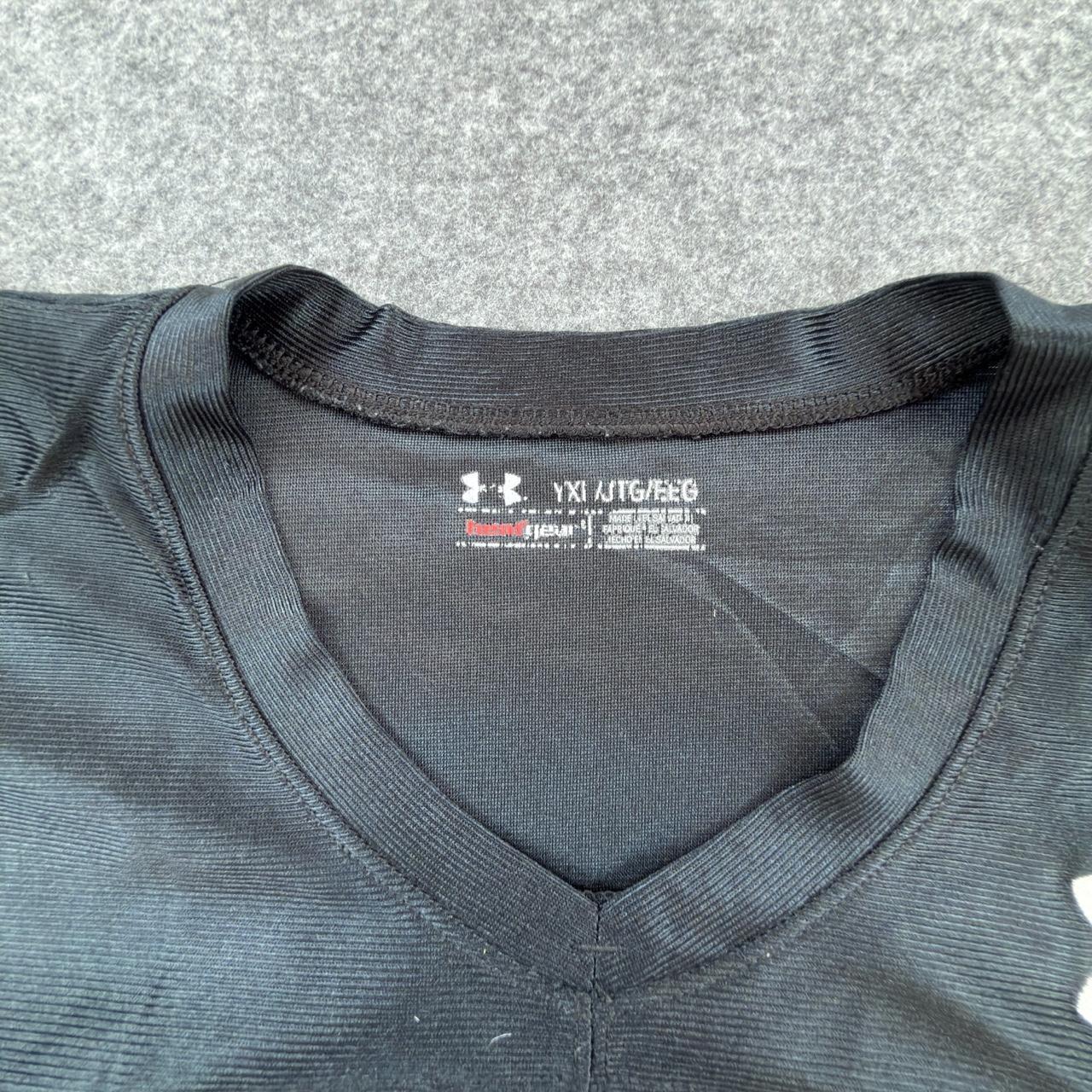 Under Armour Scrunch Sleeve Jersey in Black