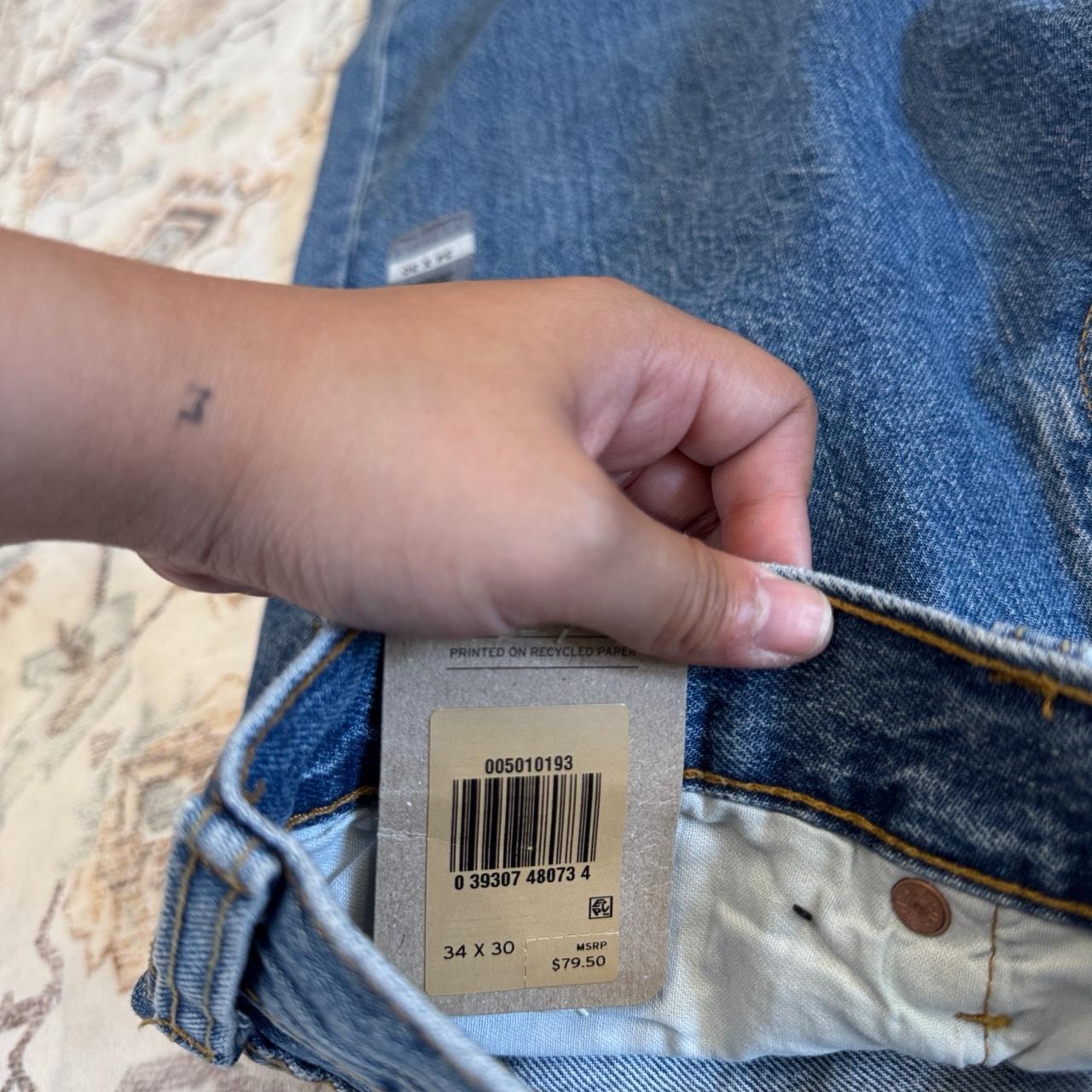 Levi's 501 Straight Leg Jeans W34 L30