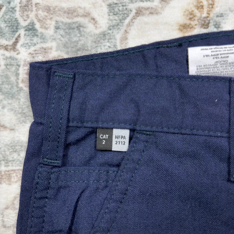 Carhartt Chino Trousers in Navy Blue W36 L32