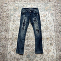 Almost Famous Y2K Ripped Patchwork Skinny Jeans Size 9