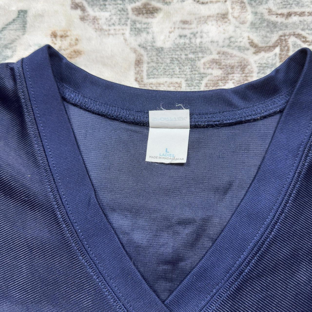 Freedom Crest Elementary Duvauchelle Football Jersey in Navy Women’s Size L