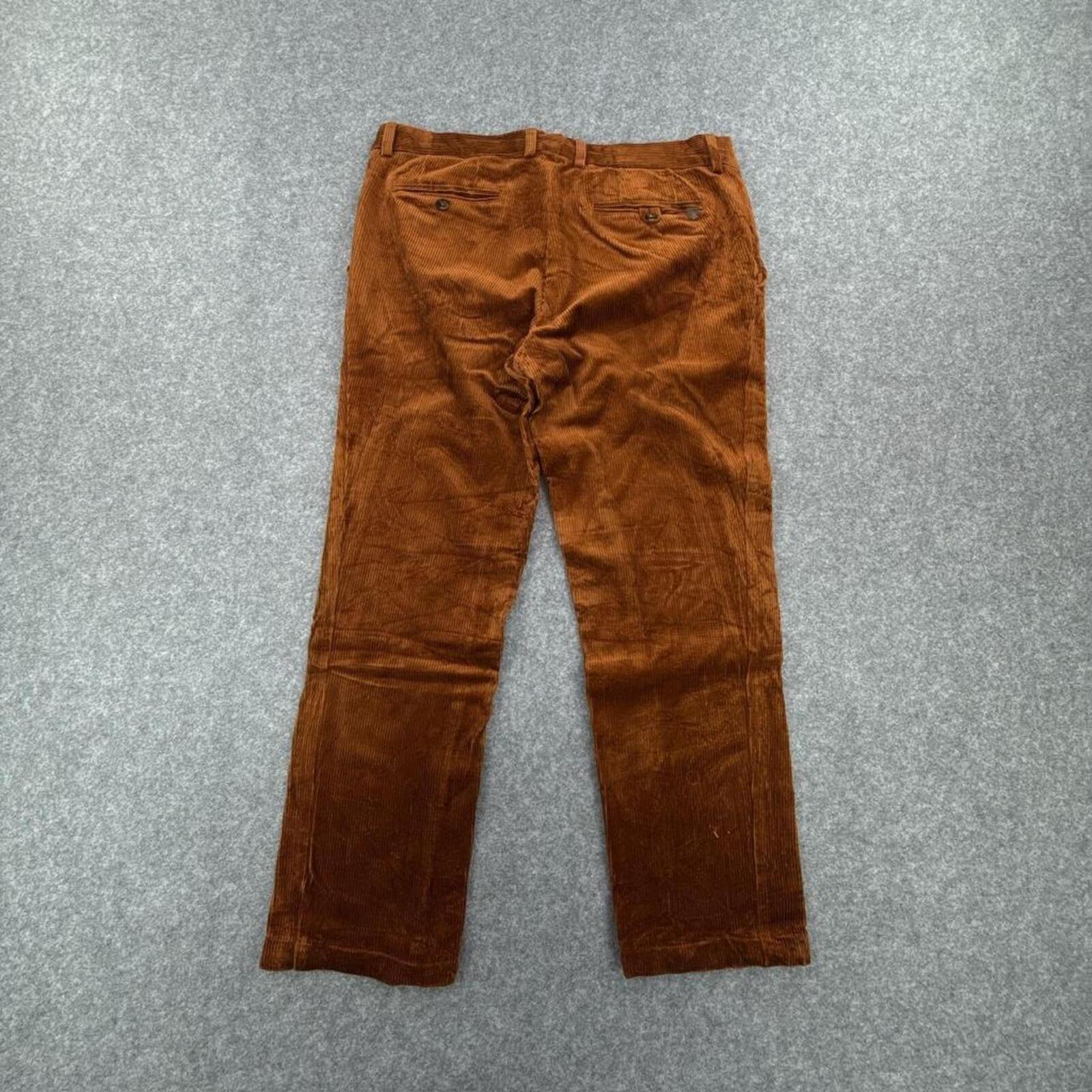 Walbusch brown corduroy trousers #corduroytrousers