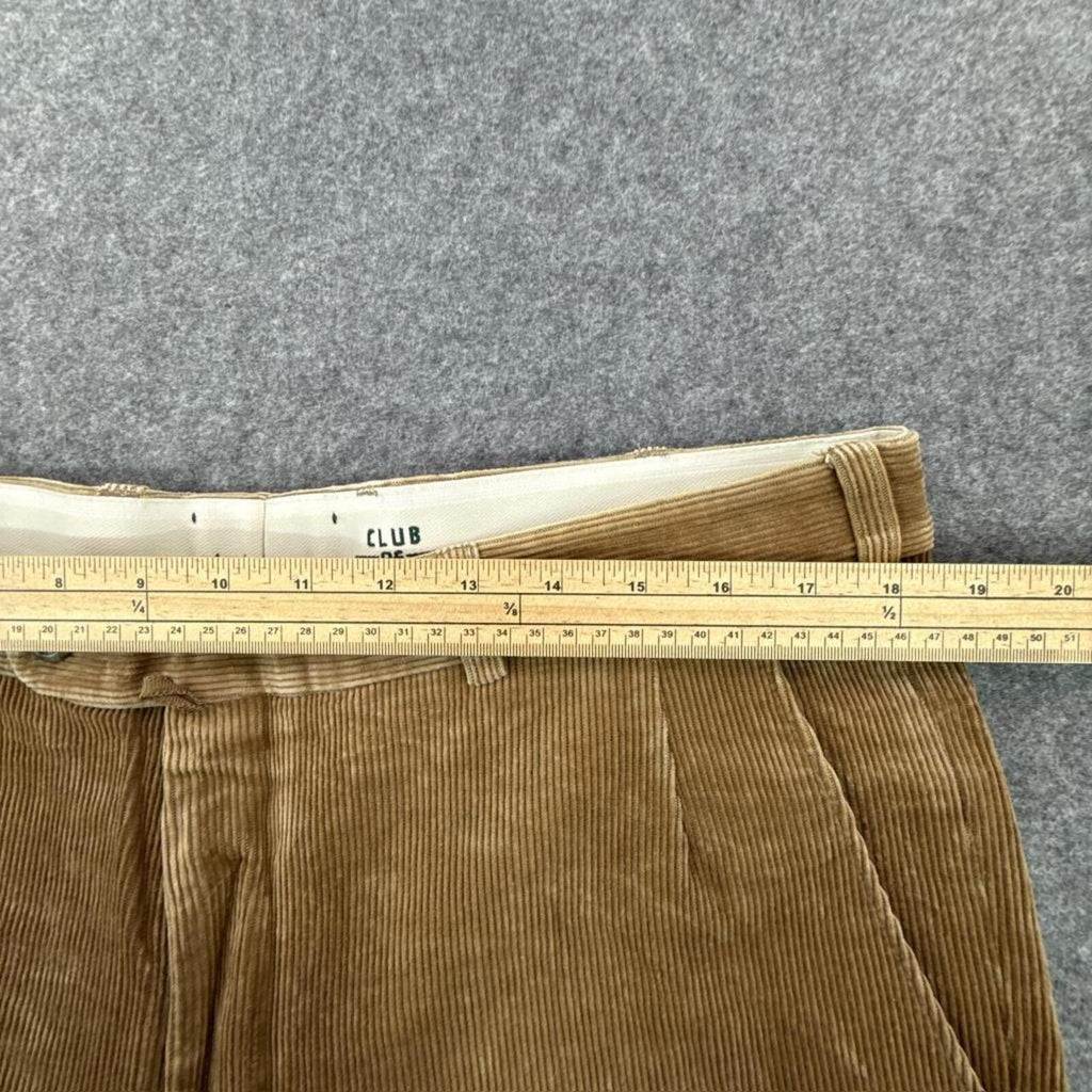 Tan corduroy Club of Comfort trousers