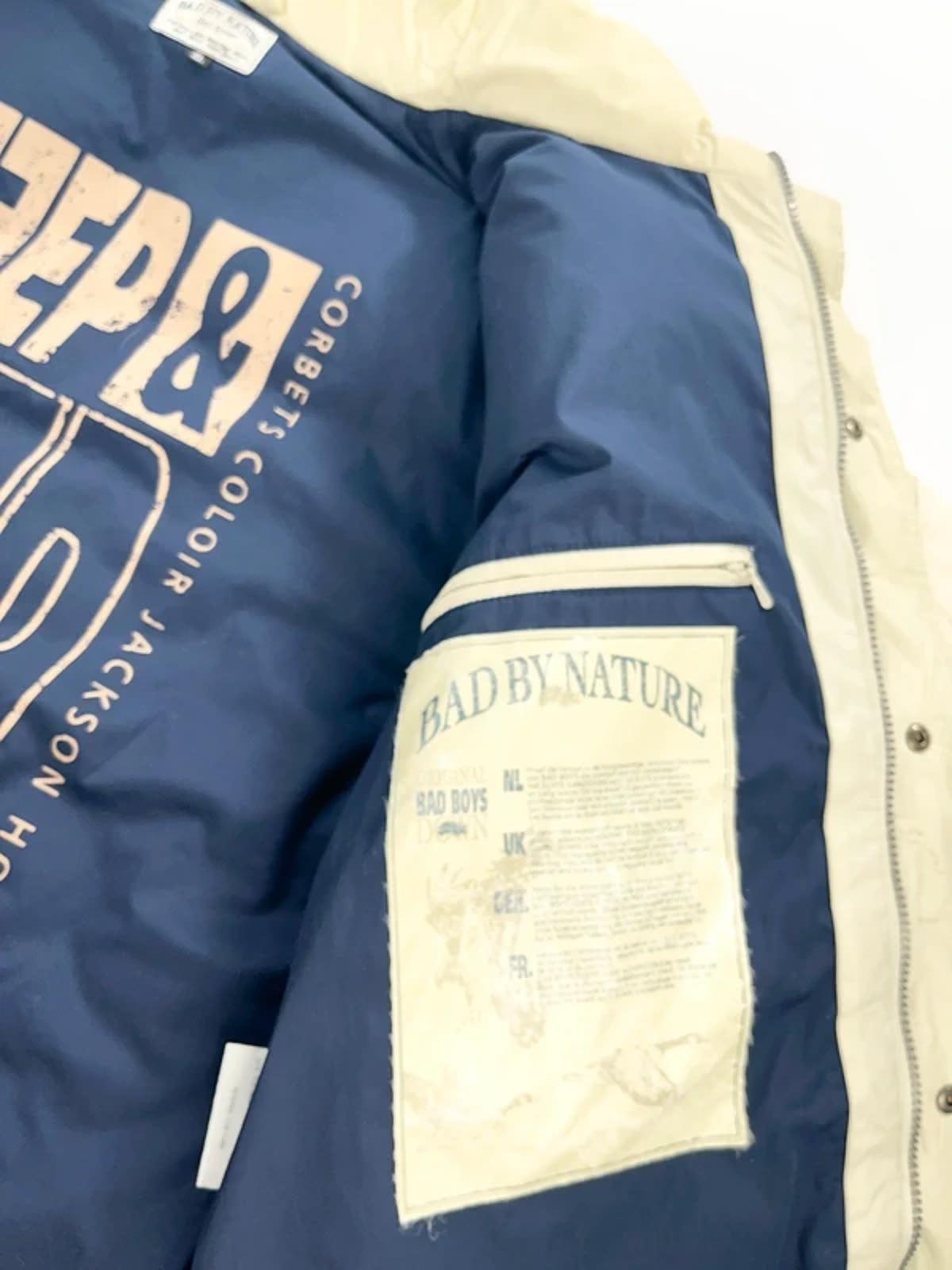 Bad Boys Vintage Puffer Jacket Cream