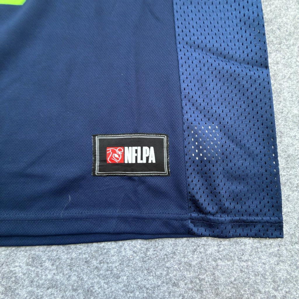 Women’s NFL Russell Wilson Seattle Seahawks Jersey in Navy Blue