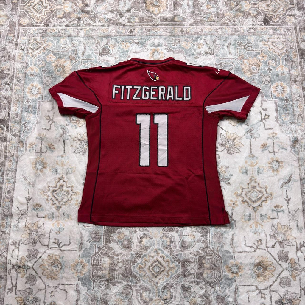 Reebok NFL Cardinals Fitzgerald Women’s Jersey in Red Size M