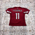 Reebok NFL Cardinals Fitzgerald Women’s Jersey in Red Size M