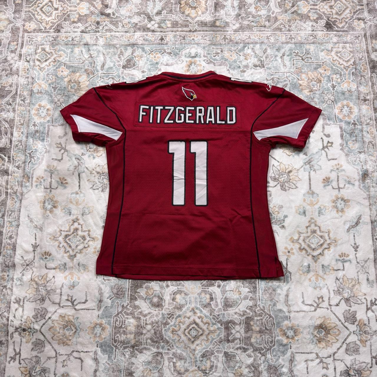 Reebok NFL Cardinals Fitzgerald Women’s Jersey in Red Size M