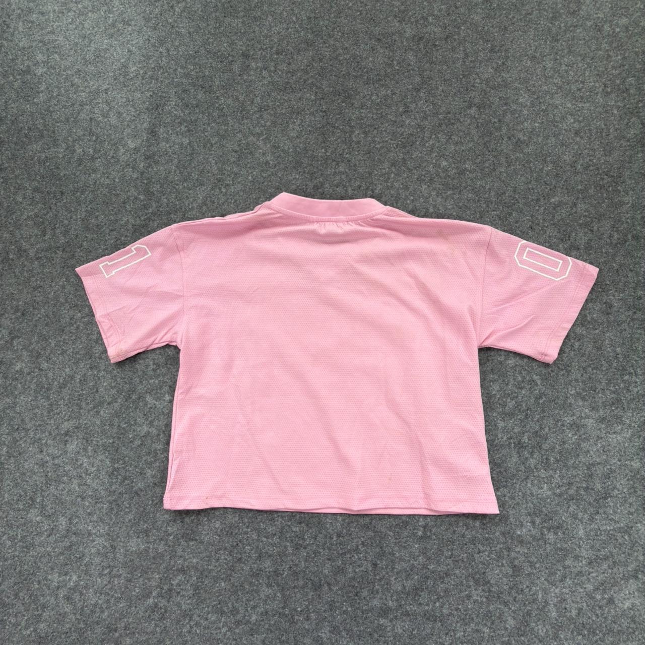 North Carolina ‘Charlotte’ Cropped Jersey in Baby Pink