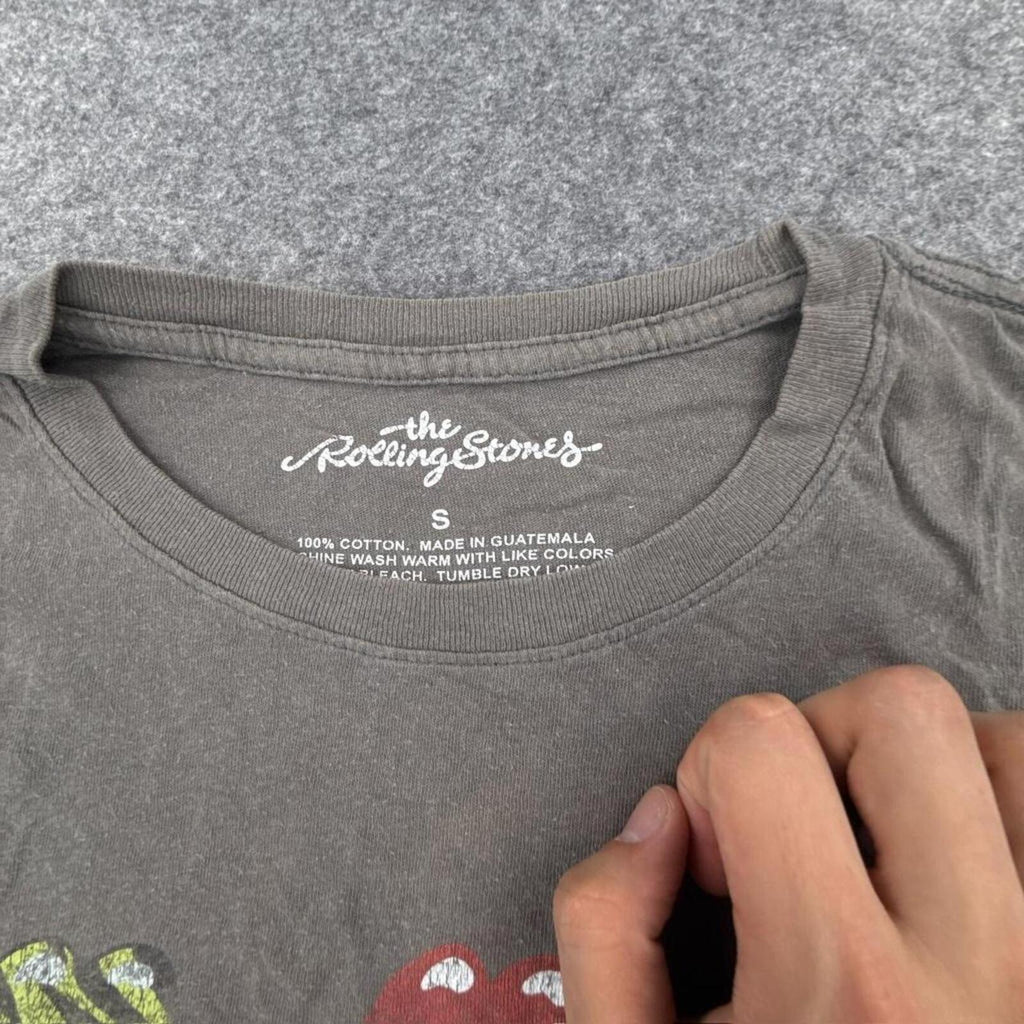 Grey Rolling Stones T-shirt