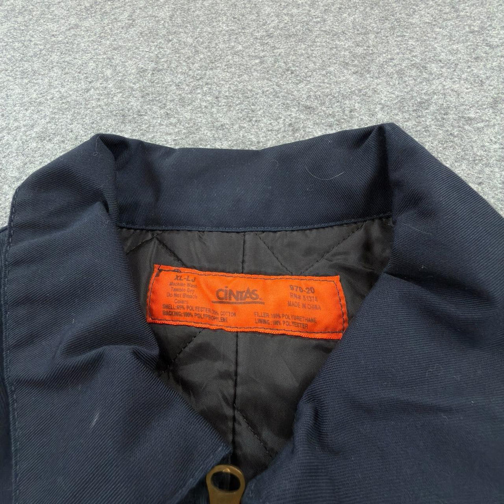 Cintas Men’s Navy Blue Workwear Jacket