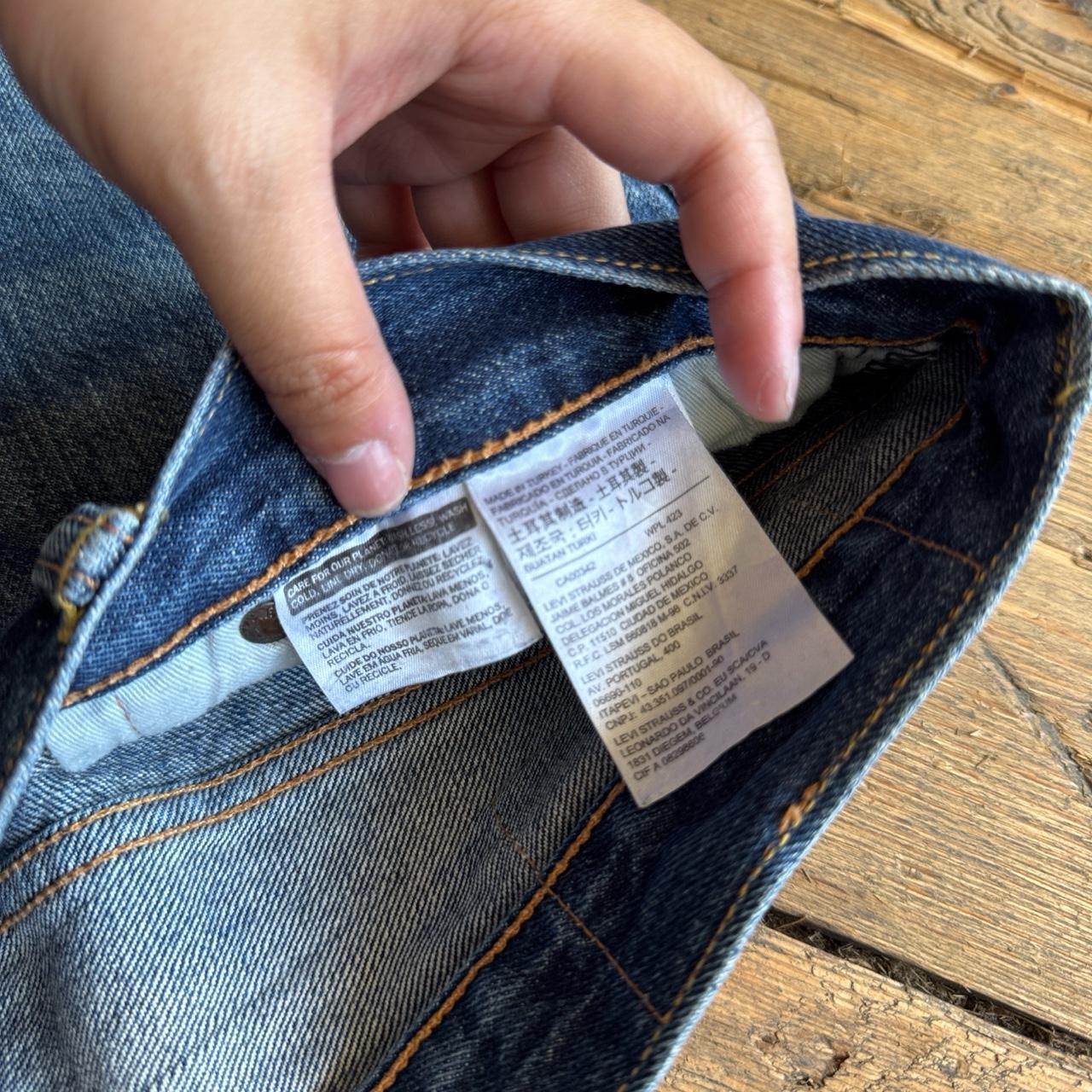 Levi's 501 Medium Wash Jeans W34 L32