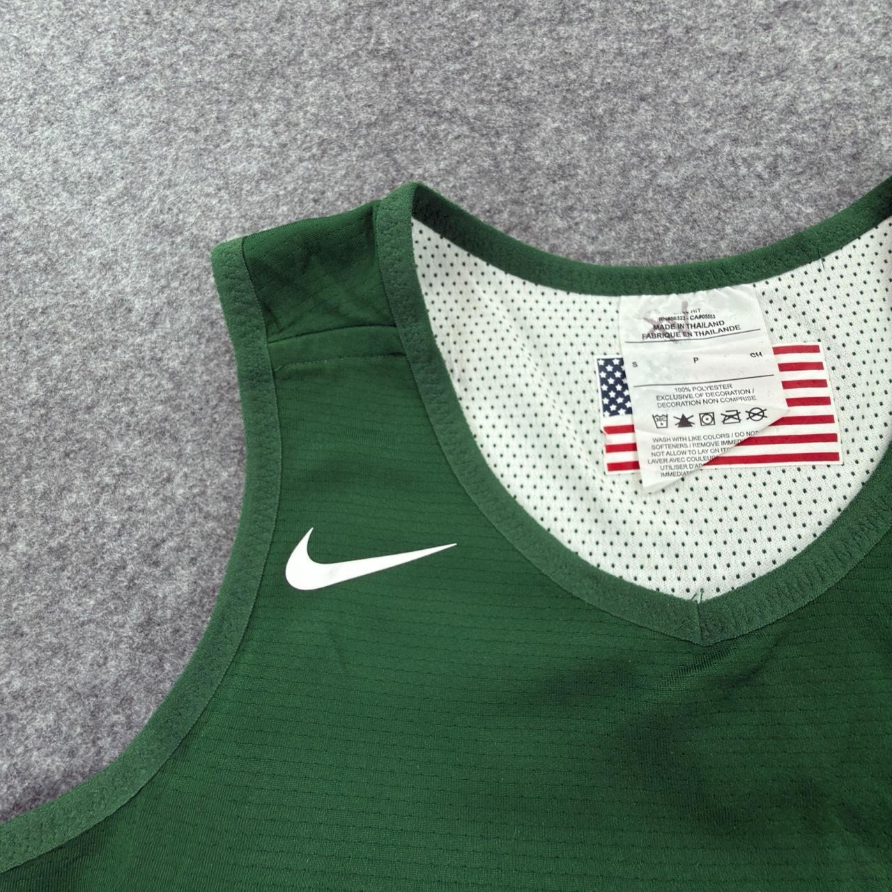 Nike Owls Basketball Jersey in Emerald Green Kids