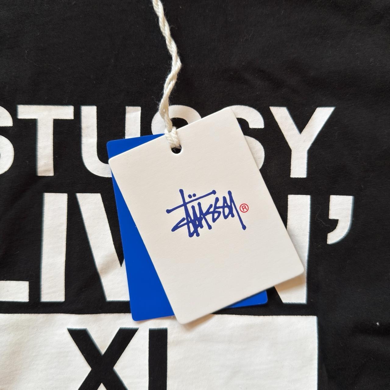 Stussy Livin’ XL T-Shirt in Black Size S