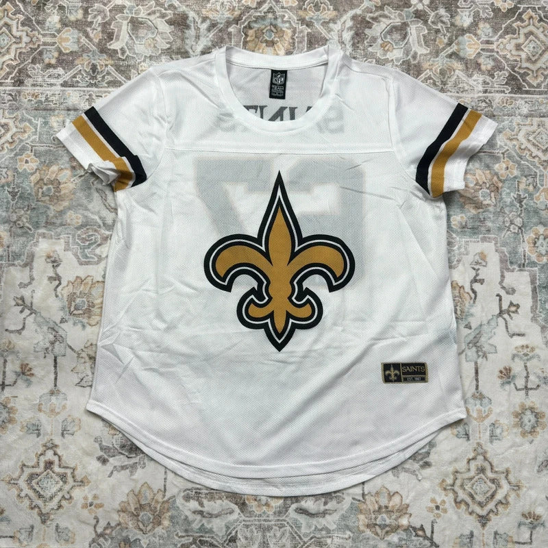 NFL Saints 67 Jersey in White Size XL