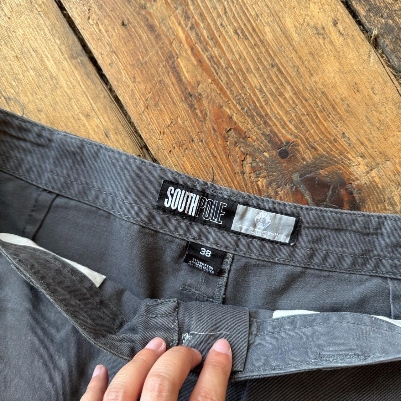 Southpole Cargo Shorts in Blue Gray W38