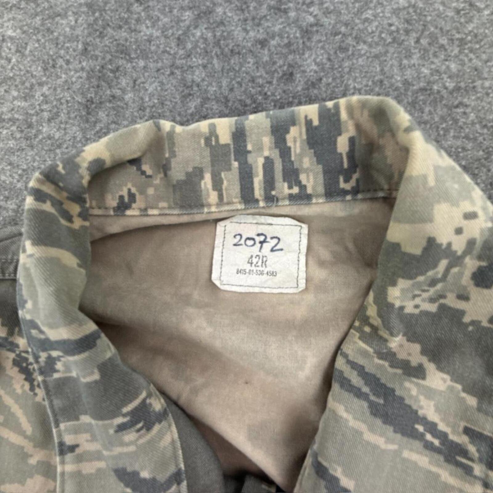 US Air Force military camo jacket