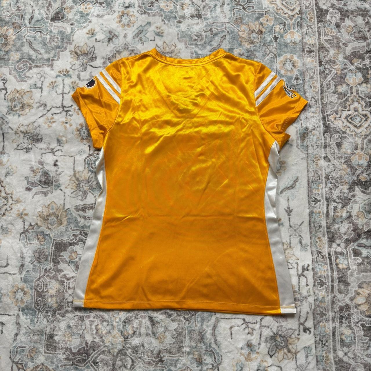 NFL Washington Redskins Jersey in Metallic Yellow Women’s Size L