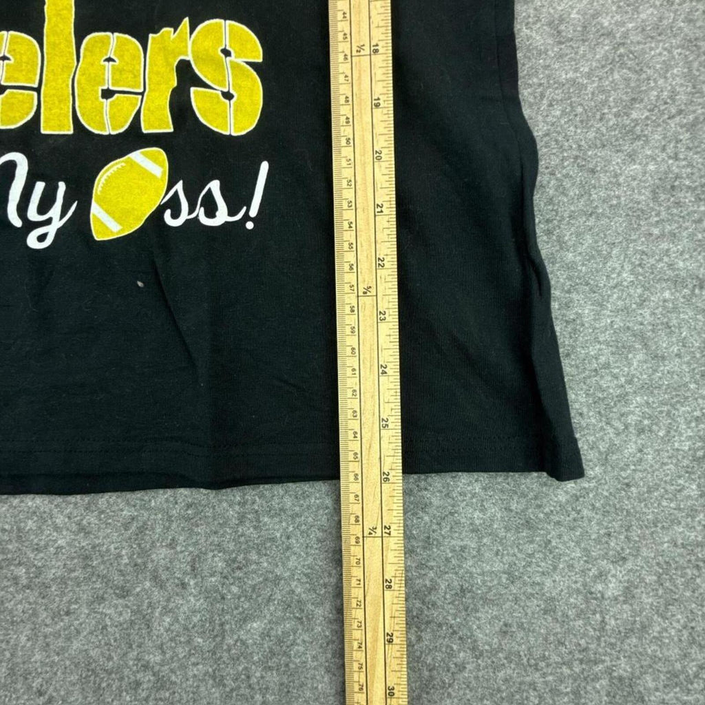 Black and yellow Pittsburgh Steelers graphic t-shirt