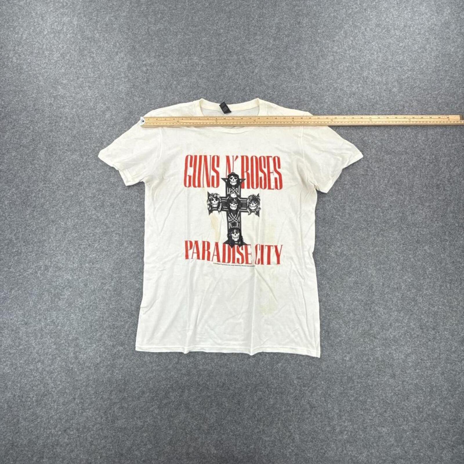 White and red Guns N Roses Paradise City tee #rocktee