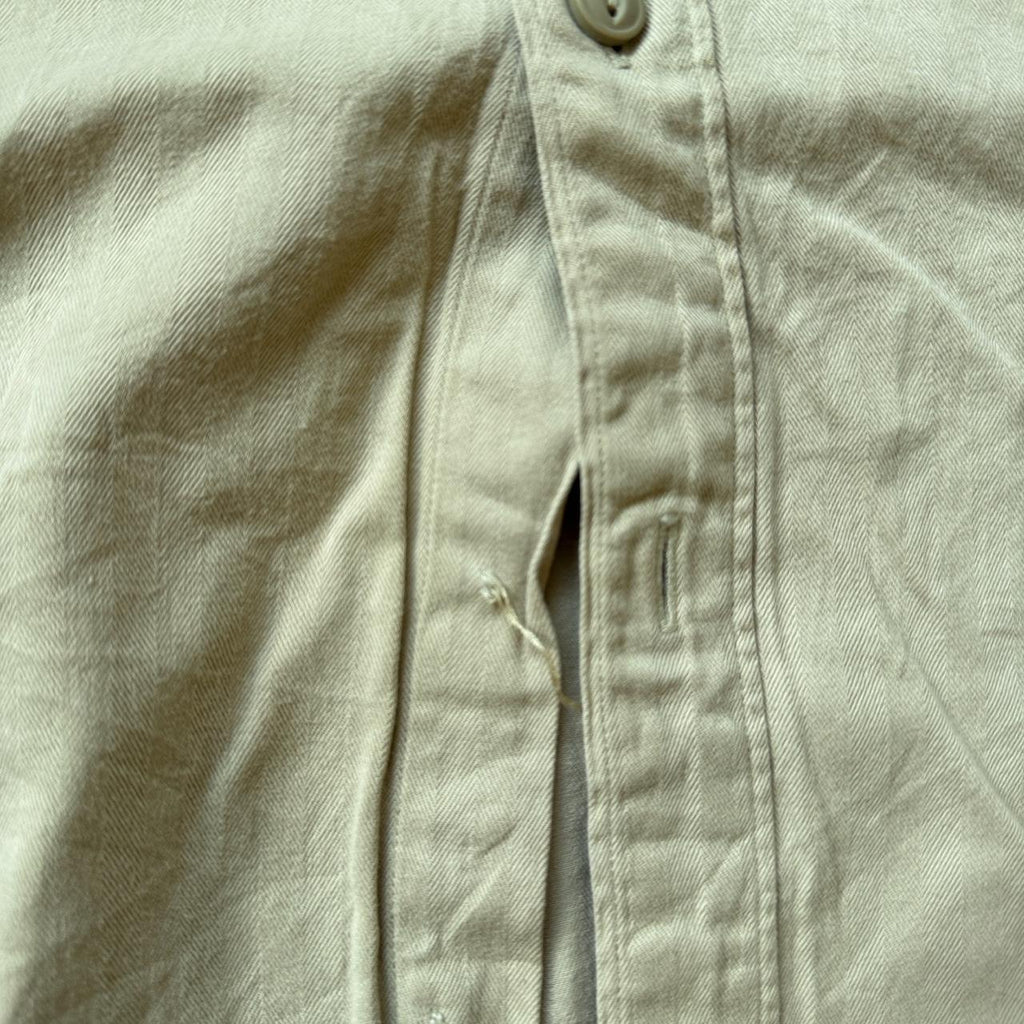 Levi's Red Tab Tan Button-up Short-sleeved Shirt Size XL