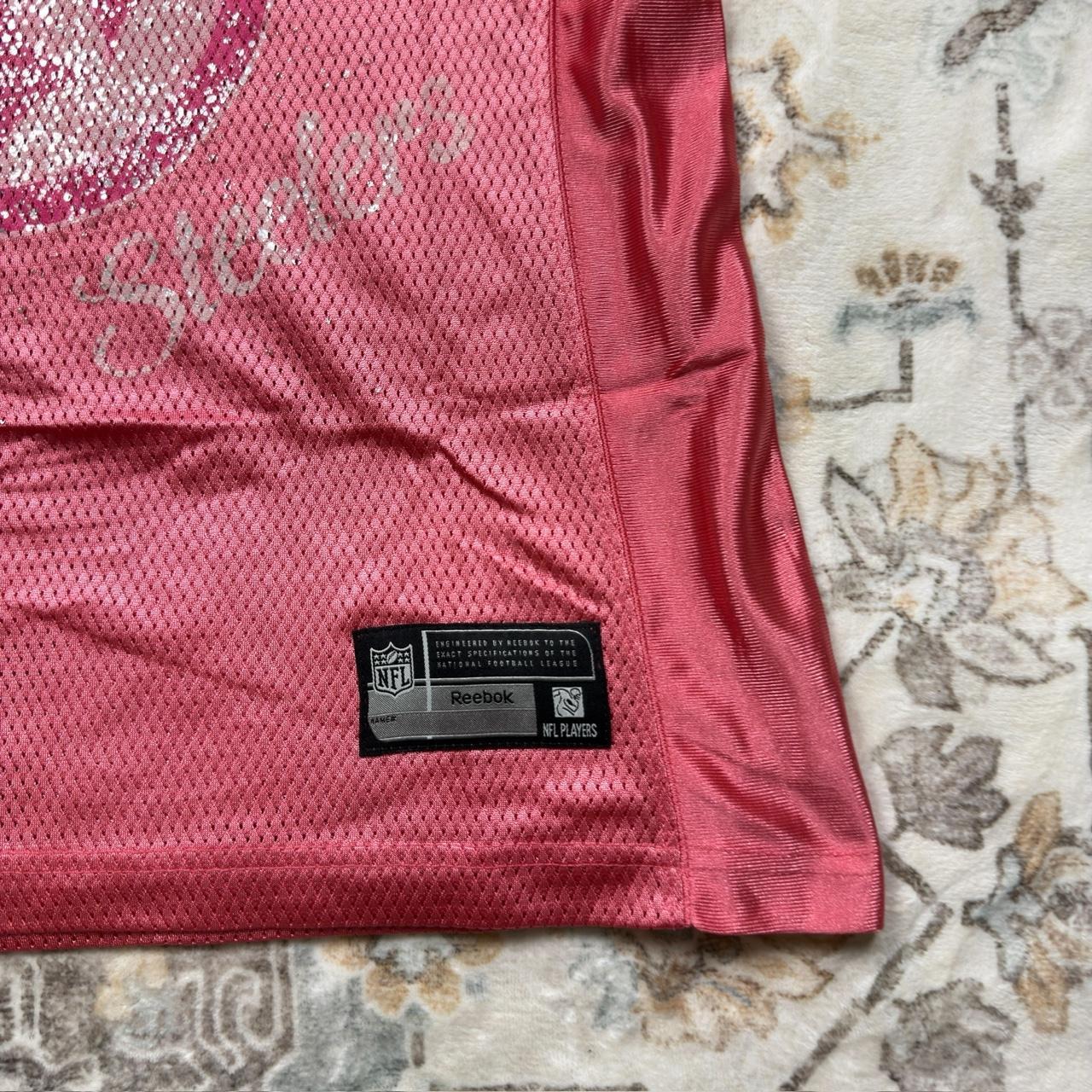 Reebok NFL Steelers Pink Jersey Women’s Size M