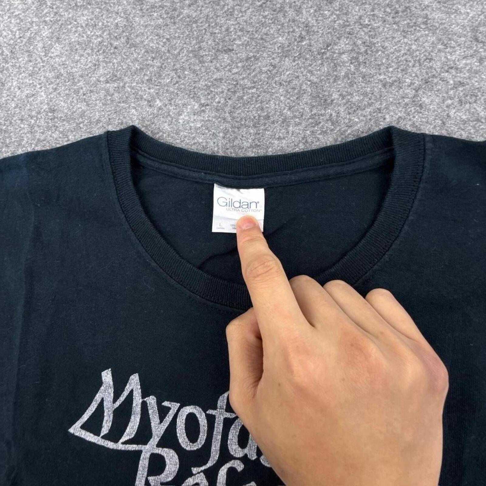 Myofascial Release black and white cotton t-shirt