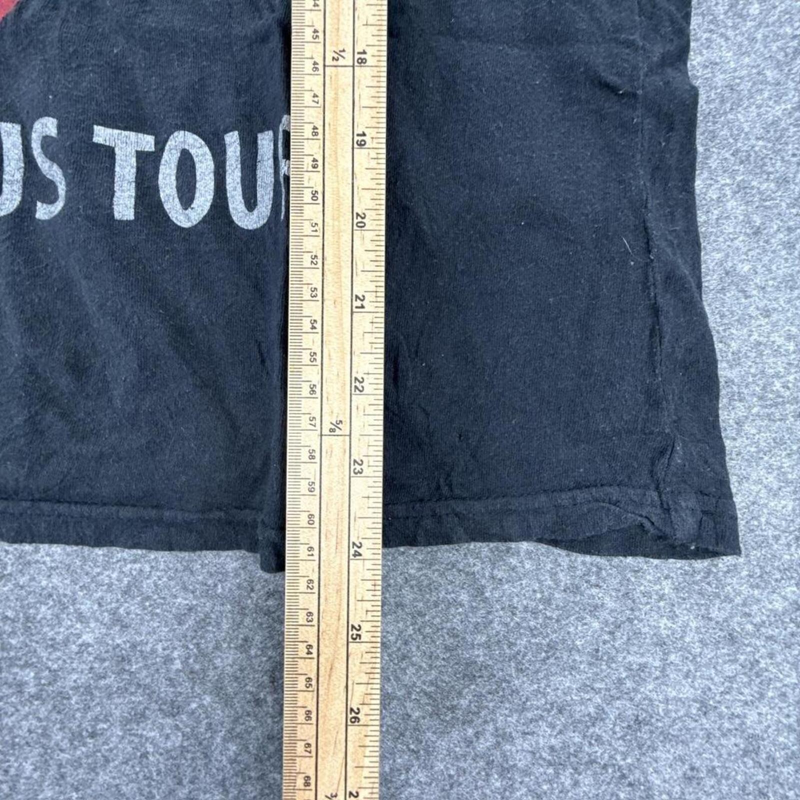 Black Rolling Stones 1975 US Tour T-shirt #rockmusic