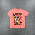 Pink Rolling Stones graphic tee #rocknroll