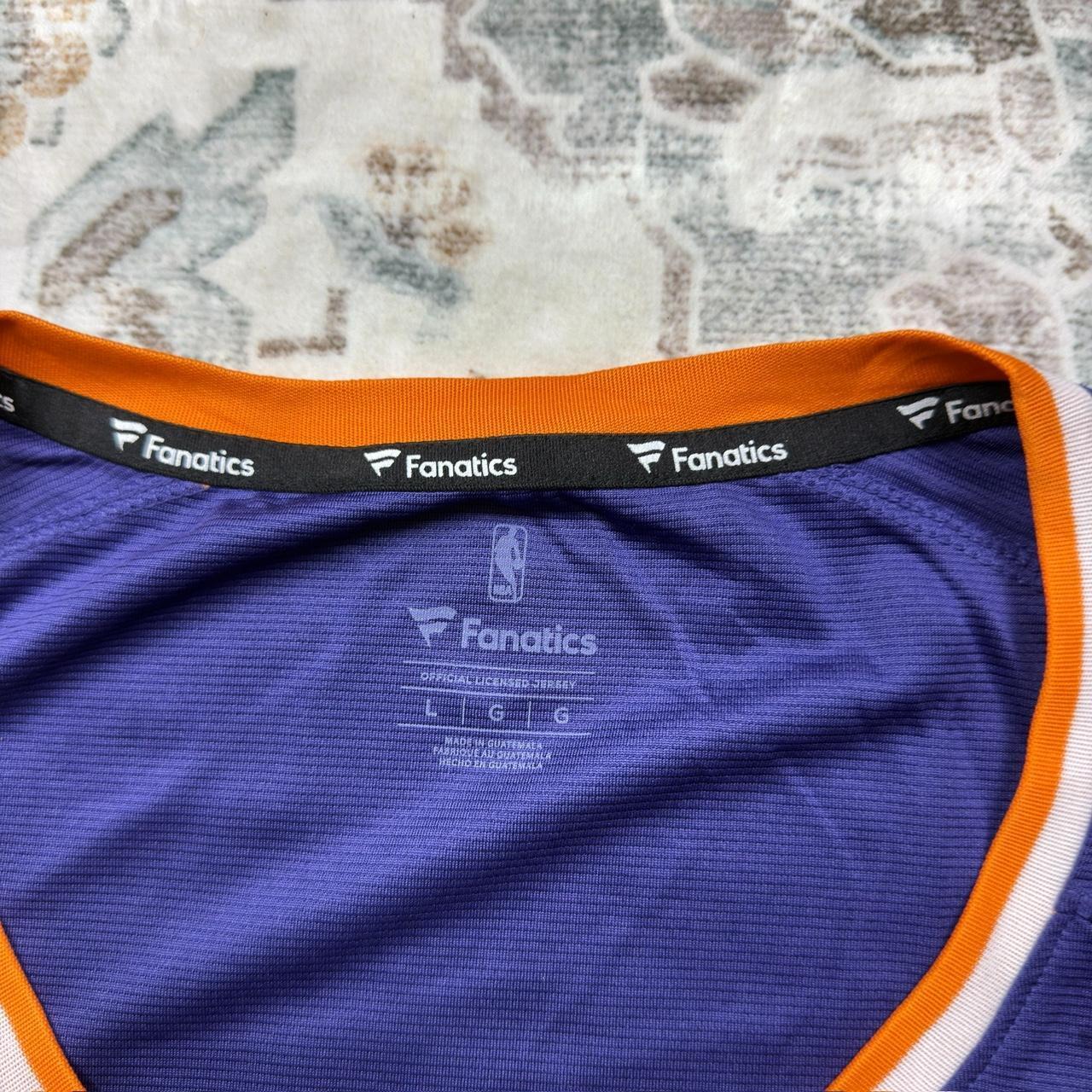 Fanatics NBA Jersey in Purple and Orange Size L