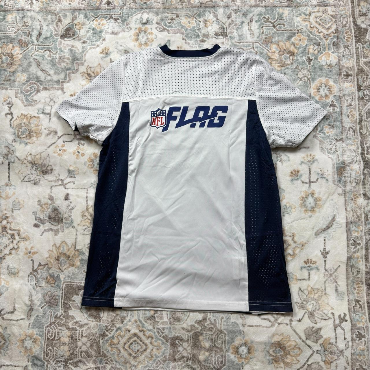 NFL Chicago Bears White and Navy Reversible Jersey