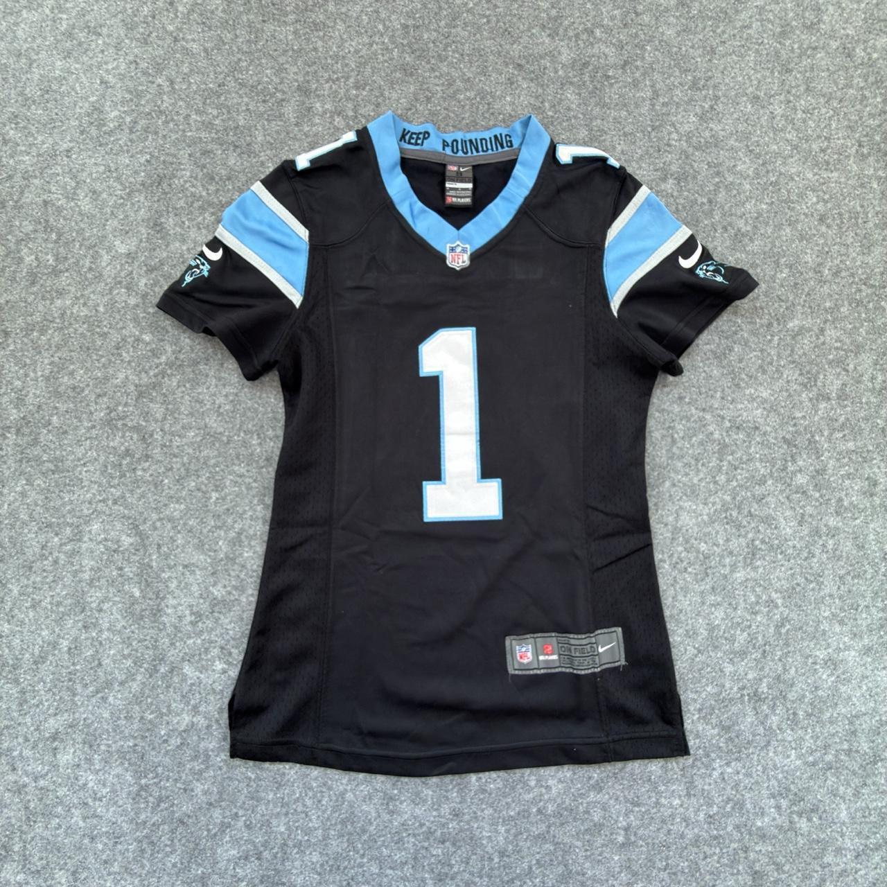 Nike Women’s NFL Panthers Newton Jersey in Black