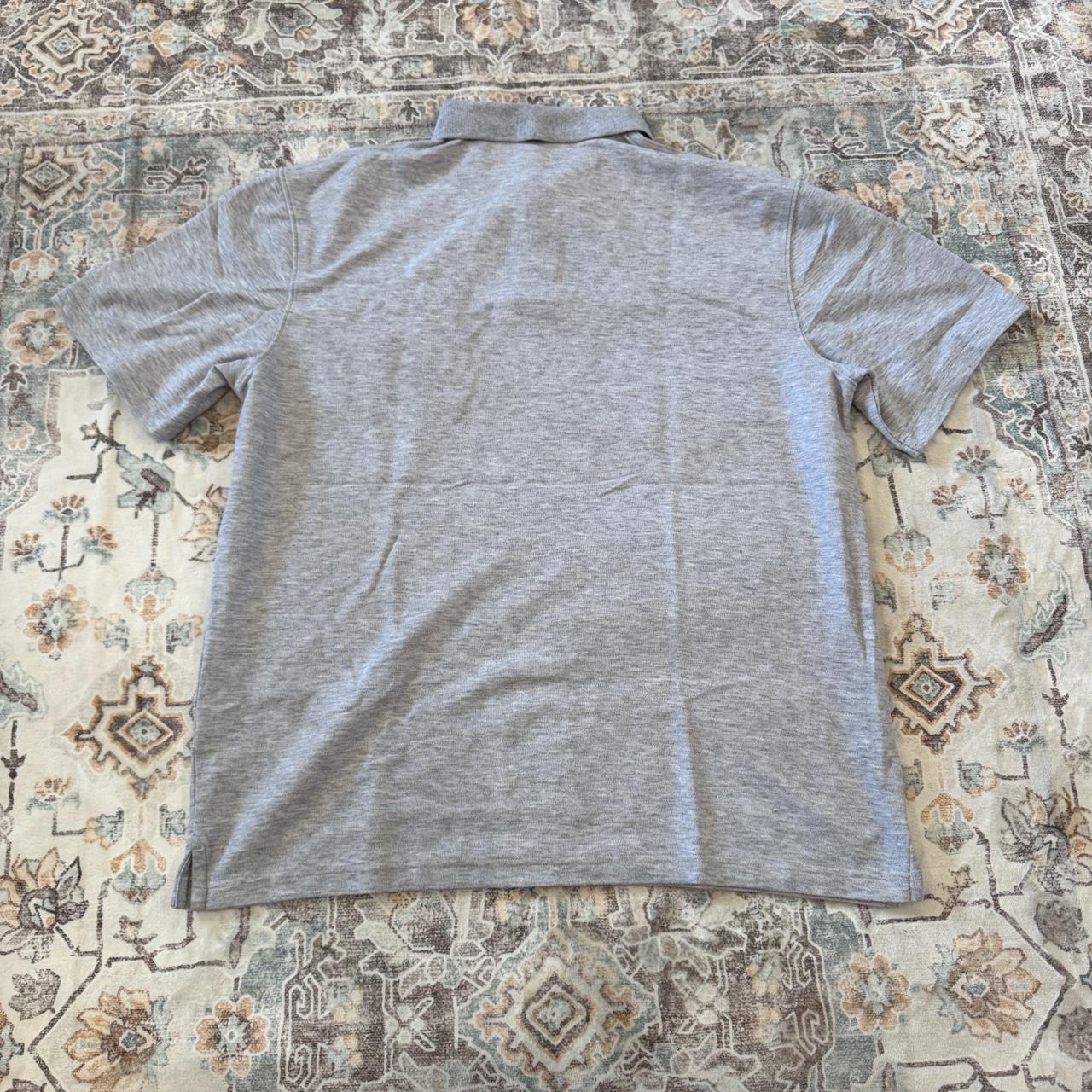 Carhartt Polo Shirt in Light Gray Size L