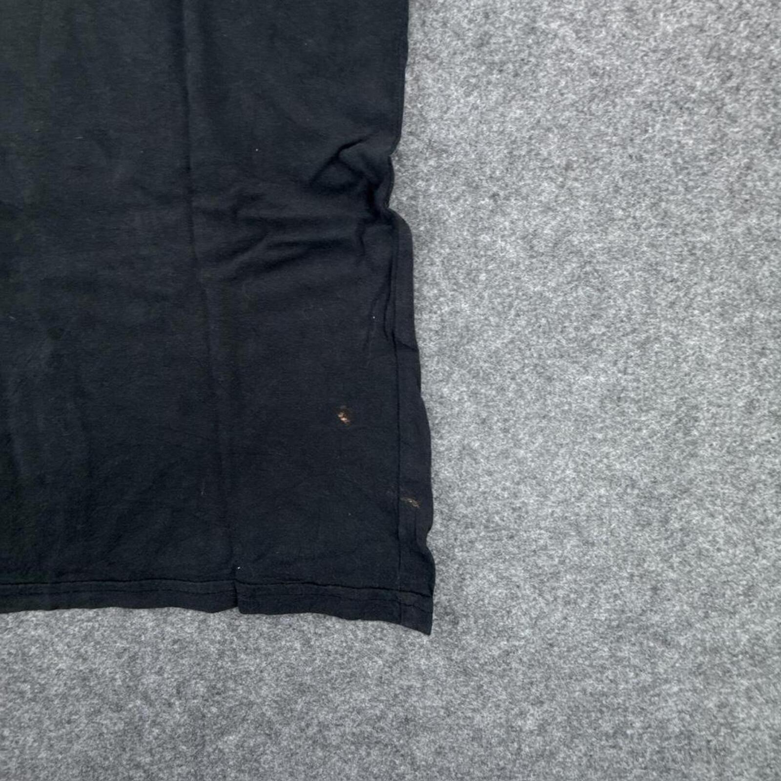 Black Rolling Stones 1975 US Tour T-shirt