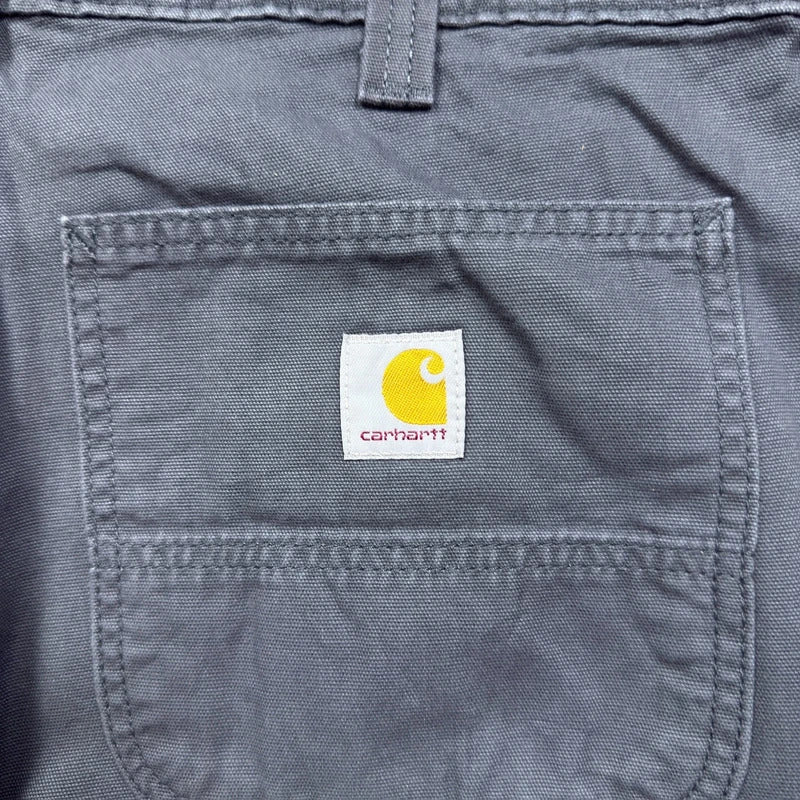 Carhartt Slim Fit Carpenter Trousers in Black W32 L34