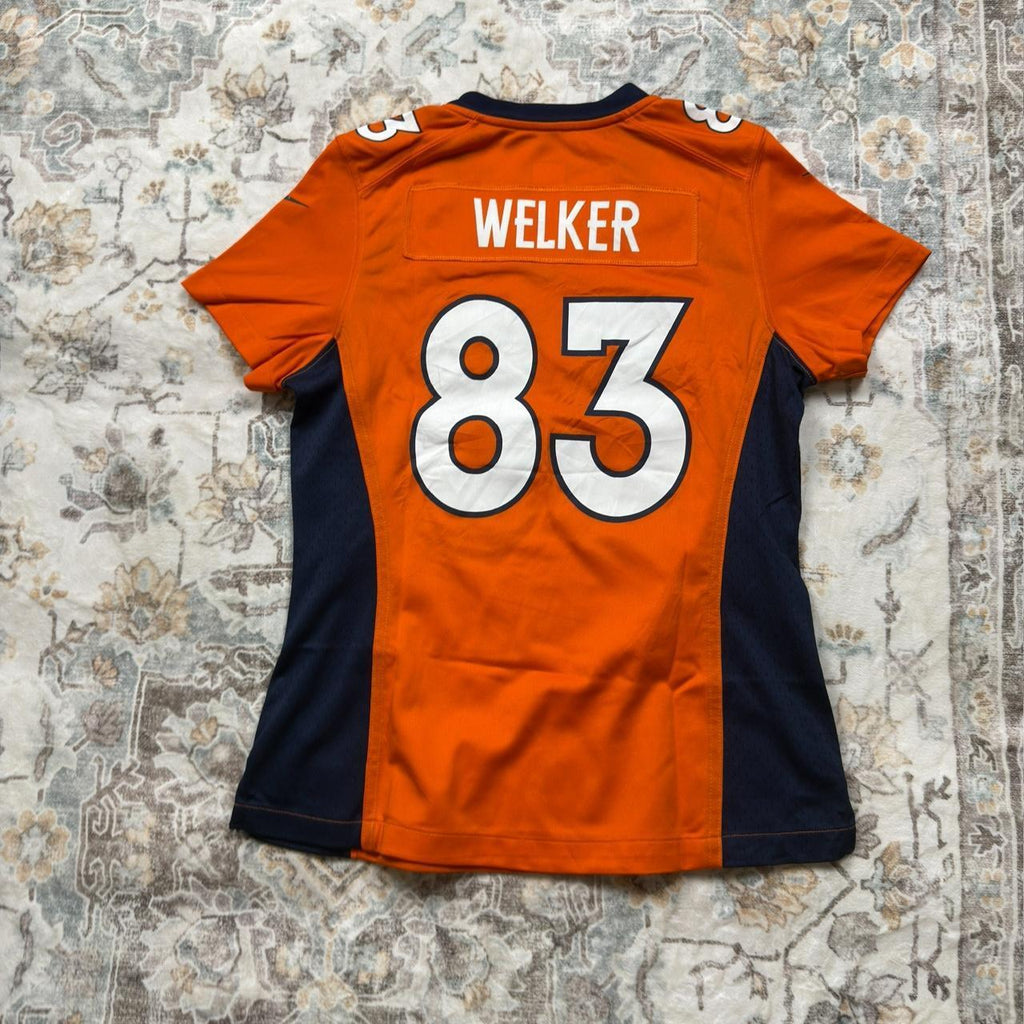 Nike NFL Denver Broncos Wes Welker Jersey in Orange Women’s Size M
