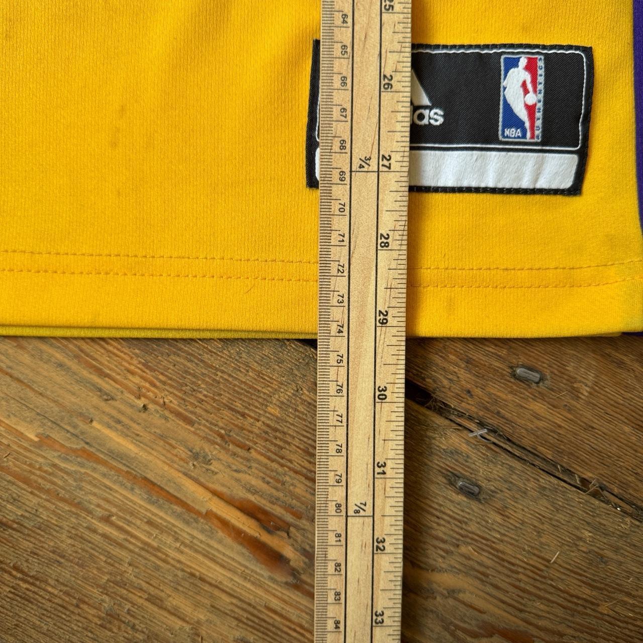 Adidas NBA Kobe Bryant Lakers Jersey in Yellow Size M