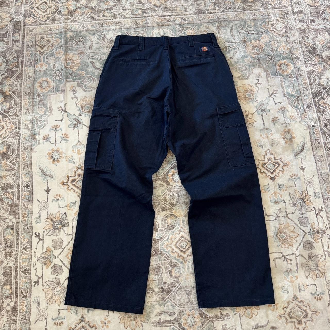 Dickies Navy Blue Cargo Trousers W33