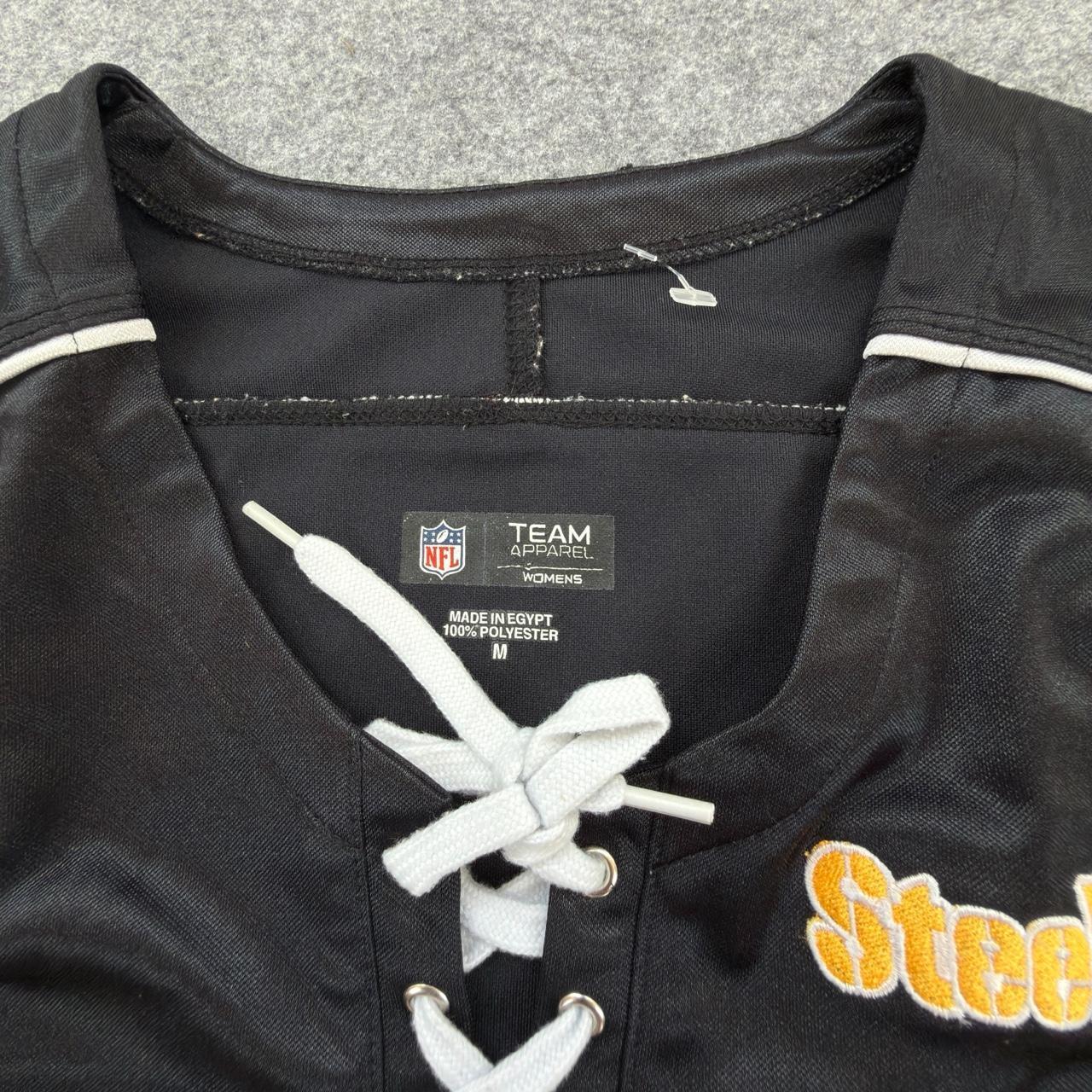 NFL Steelers Women’s Jersey in Black