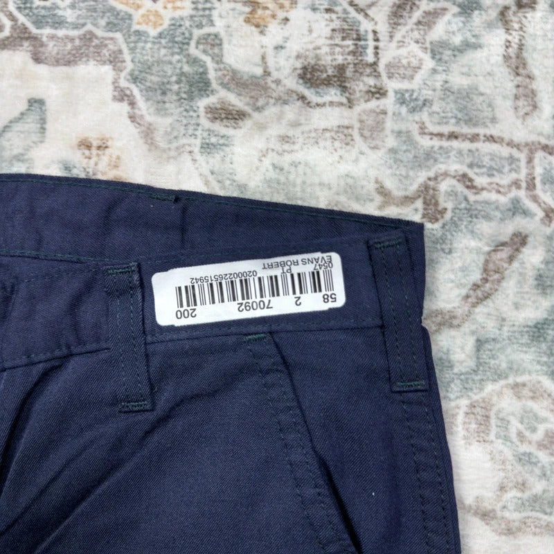Carhartt Chino Trousers in Navy Blue W36 L32