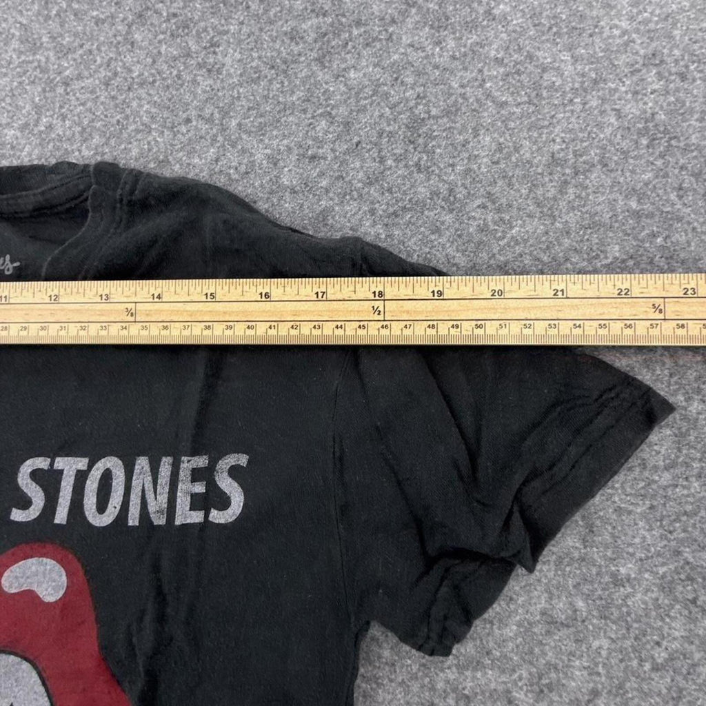 Black Rolling Stones 1975 US Tour T-shirt